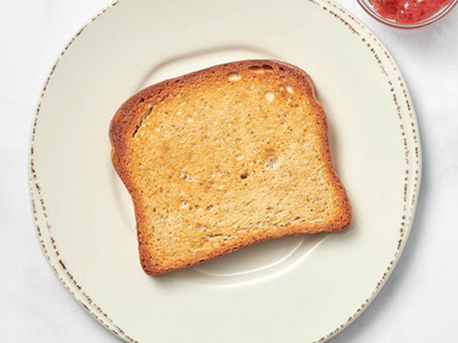 Dry GF Toast with Preserves