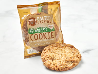 A salted caramel cookie.