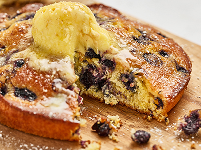 Blueberry Lemon Cornbread