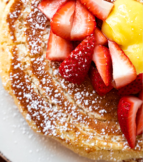 lemon ricotta pancakes