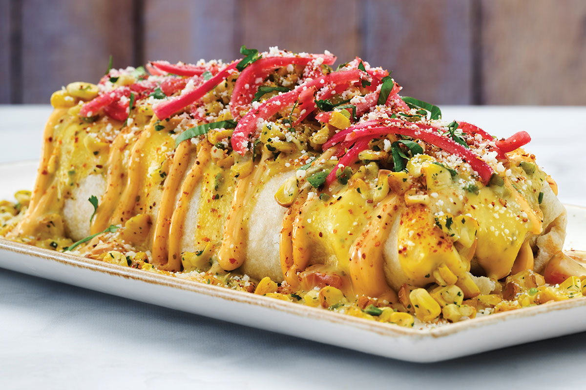 Elote Breakfast Burrito