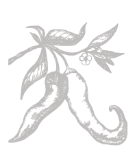 Seasonal woodcut graphic