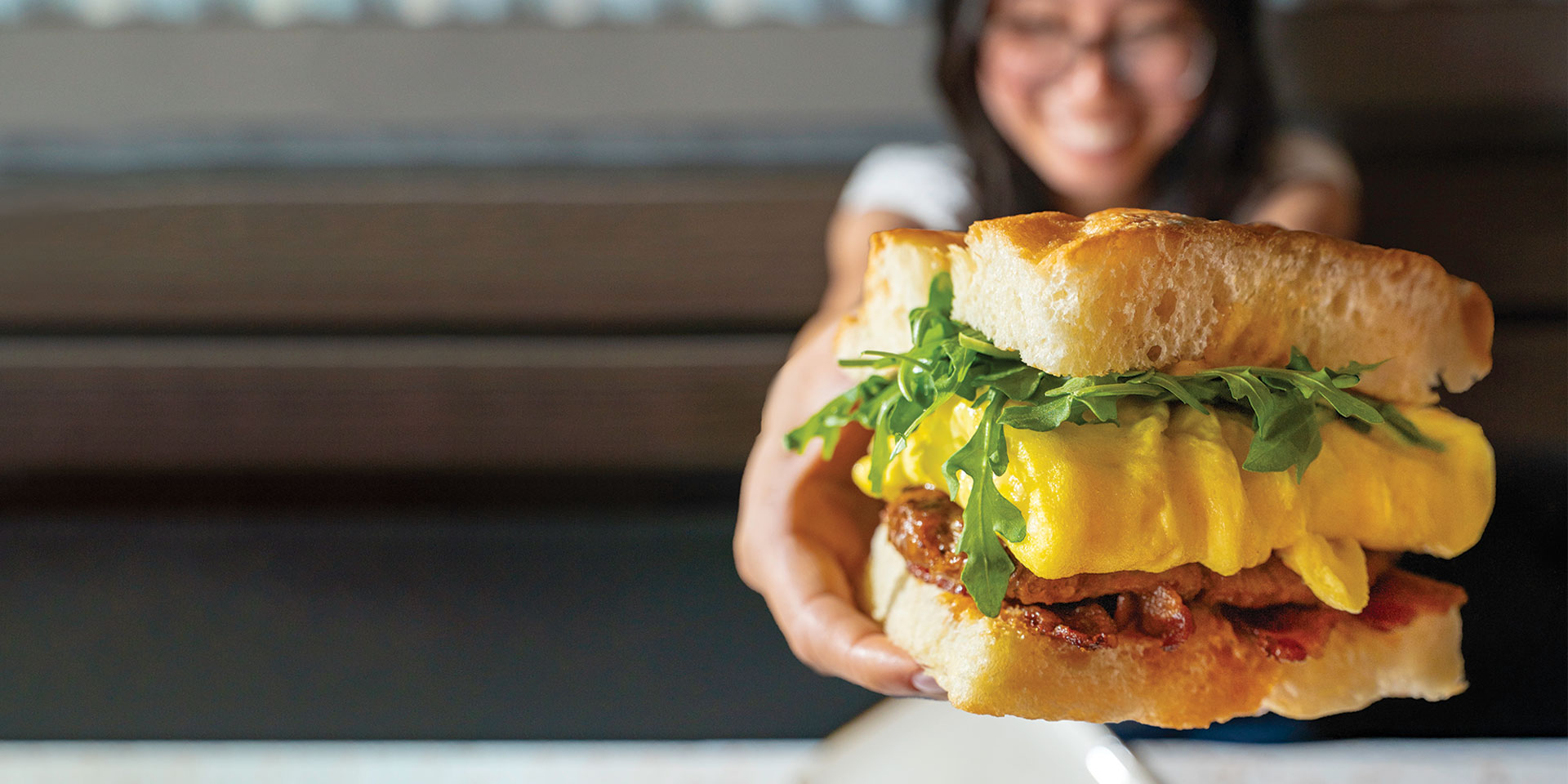 the Italian stallion breakfast sandwich