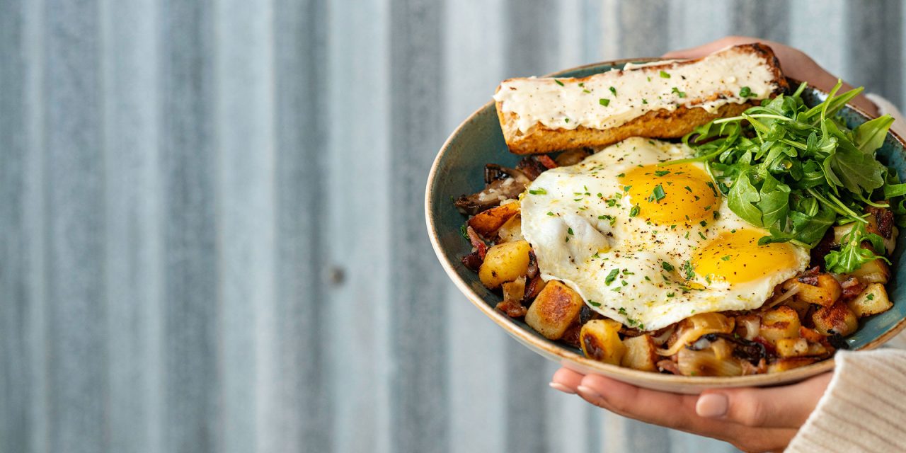 Truffle Bacon & Brie Hash